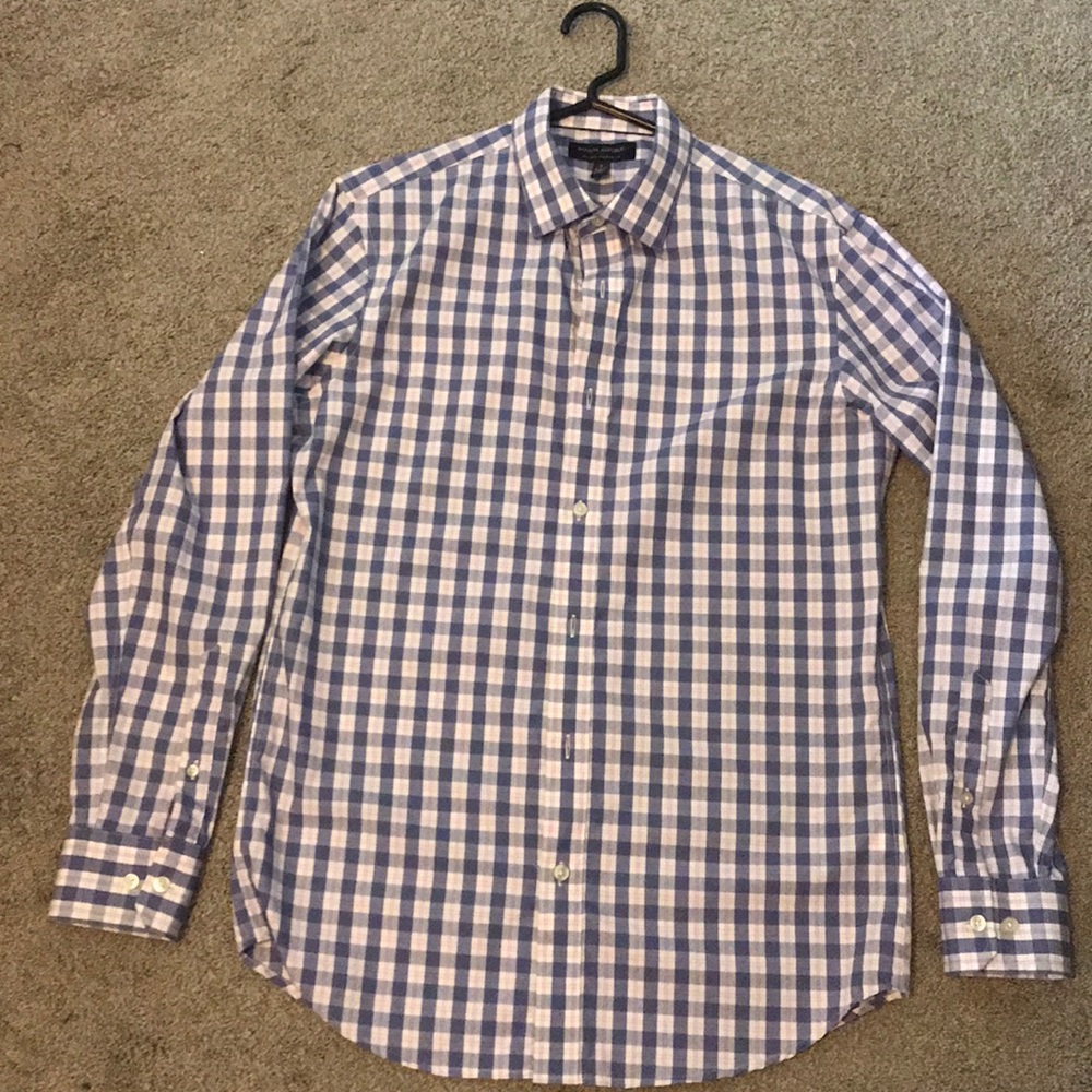Men’s Banana republic small purple button down